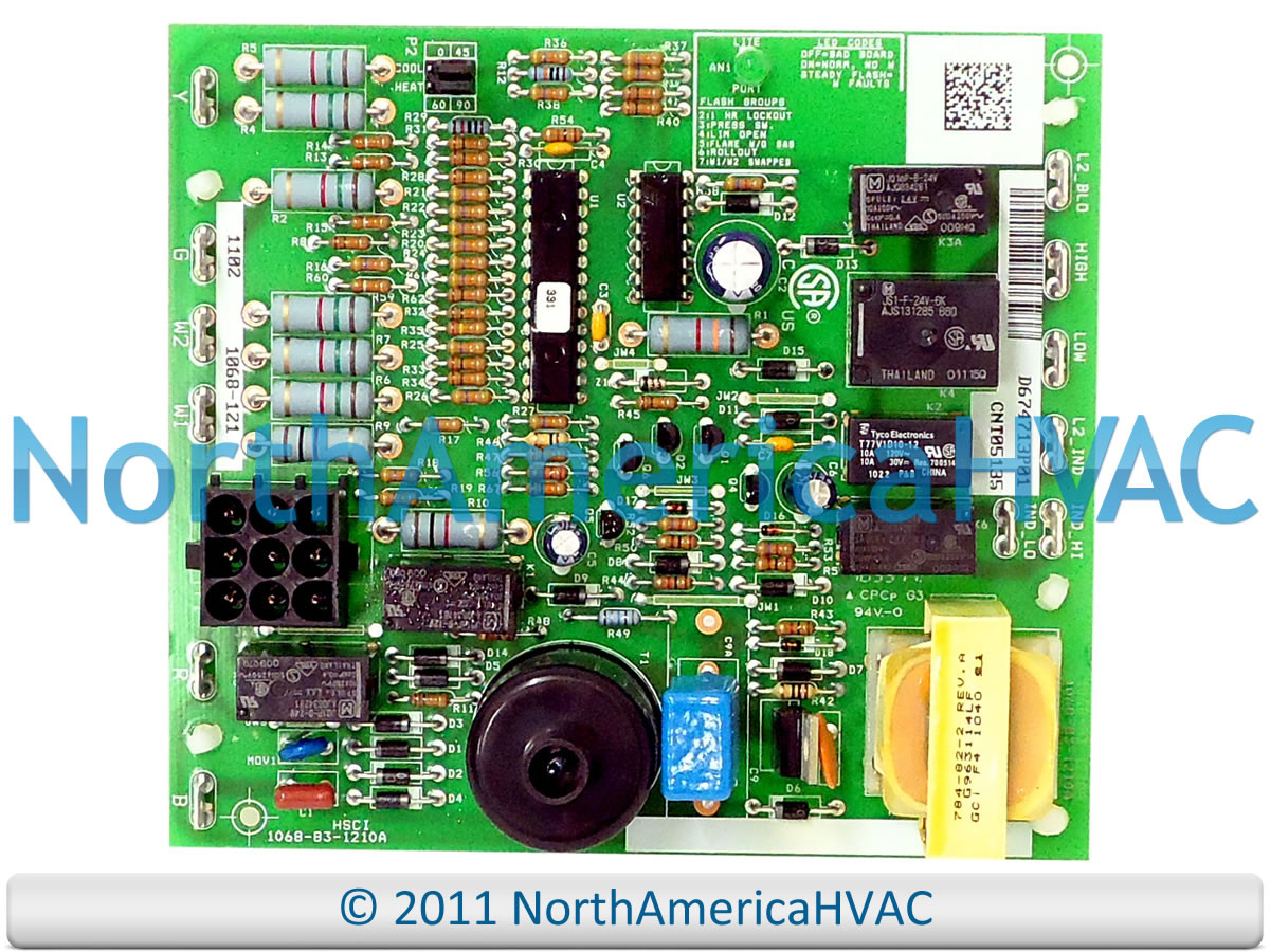OEM Trane American Standard Furnace Control Board Replaces CNT5135 CNT05135 D674713P01 North